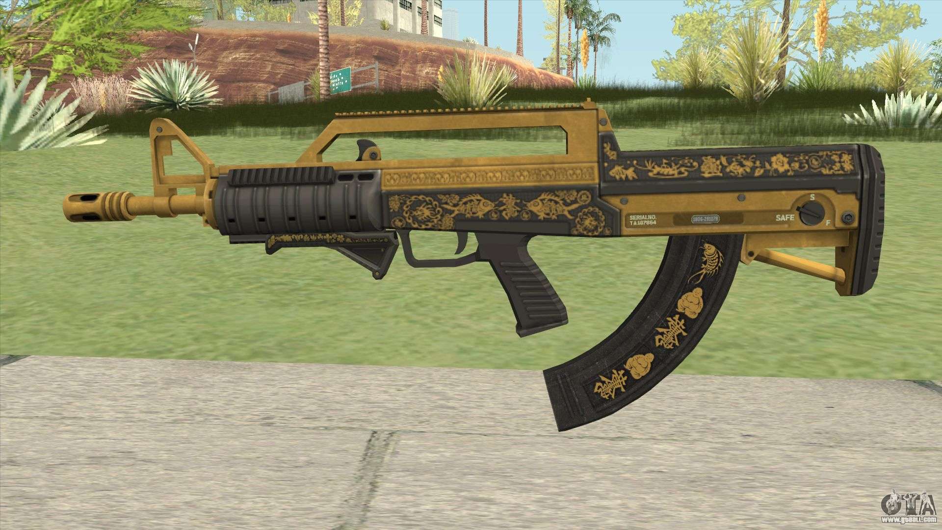 Bullpup rifle gta 5 замена фото 14