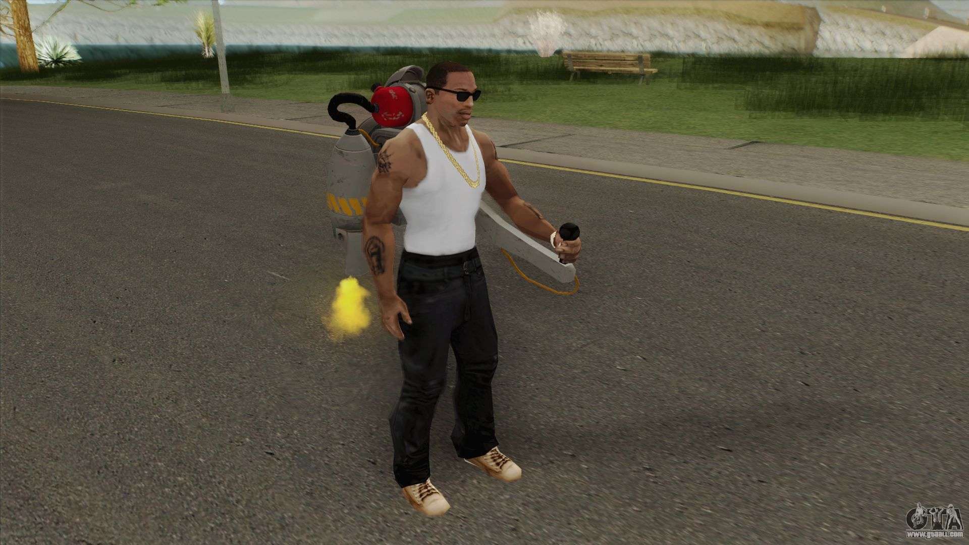 Download Collection of two jetpacks for GTA San Andreas