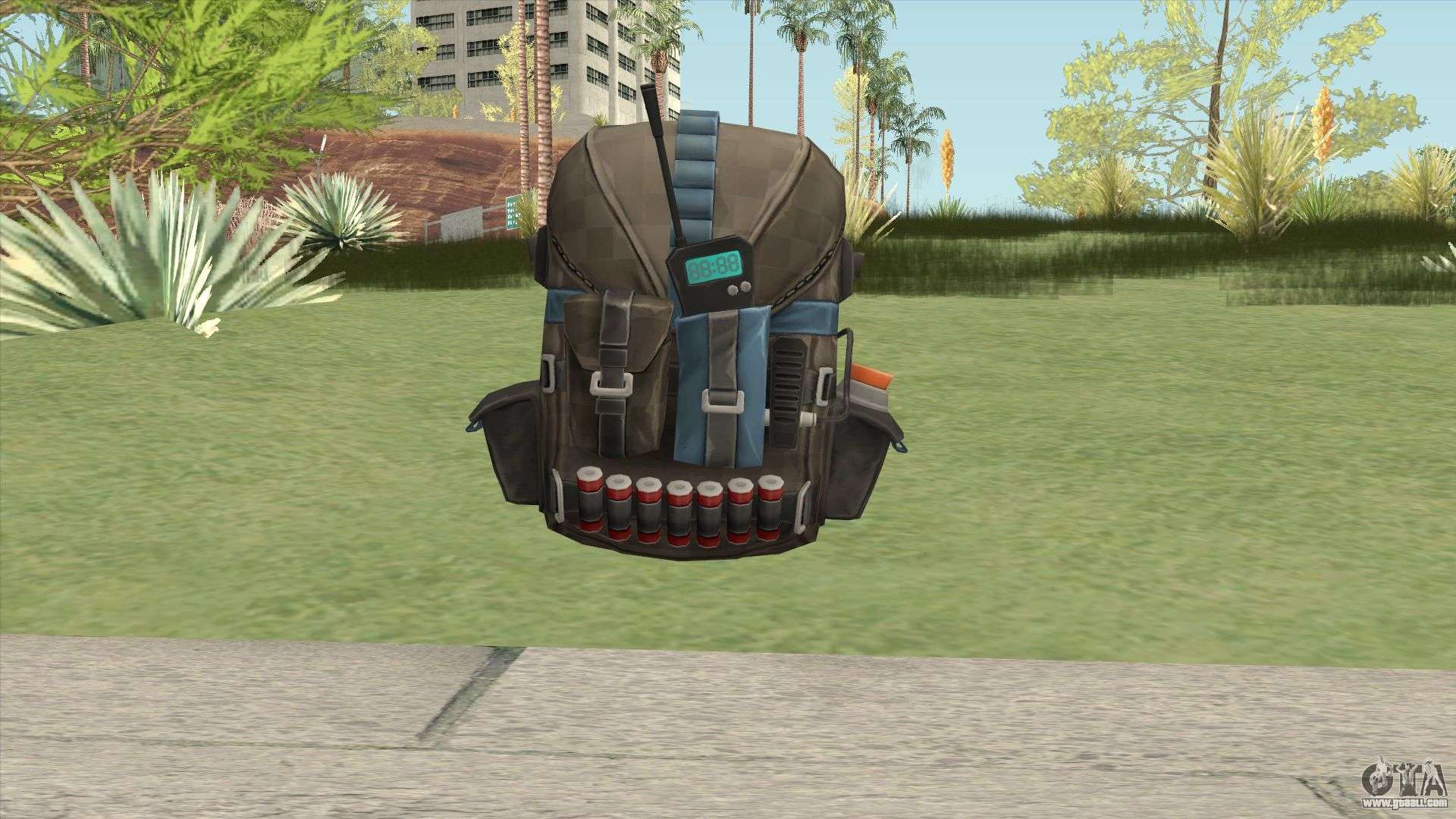 Original HD Parachute para GTA San Andreas