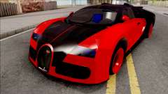 Bugatti Veyron Red for GTA San Andreas