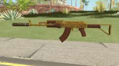 Assault Rifle GTA V Suppressor (Default Clip) for GTA San Andreas
