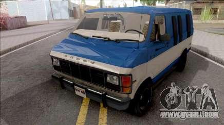Dodge Ram Van 1989 for GTA San Andreas