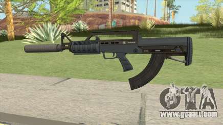 Bullpup Rifle (Silencer) Old Gen Tint GTA V for GTA San Andreas