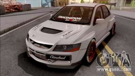 Mitsubishi Lancer Evolution IX Clinched for GTA San Andreas