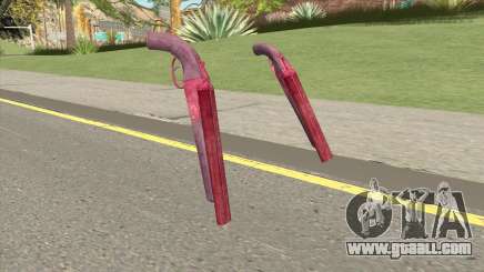 Double Barrel Shotgun GTA V (Pink) for GTA San Andreas