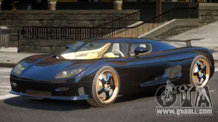Koenigsegg CCRT ST for GTA 4