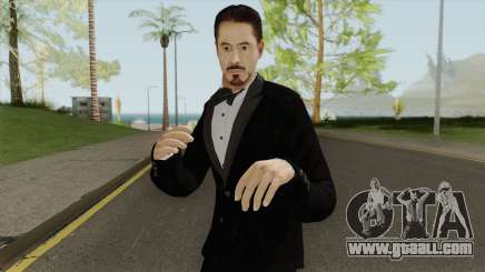 Tony Stark (Black Suit) for GTA San Andreas