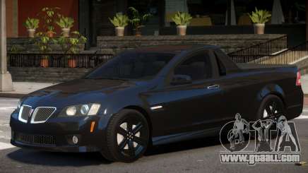 Pontiac G8 Tuned for GTA 4