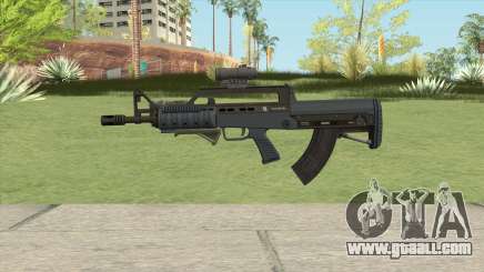 Bullpup Rifle (Three Upgrades V1) Old Gen GTA V for GTA San Andreas