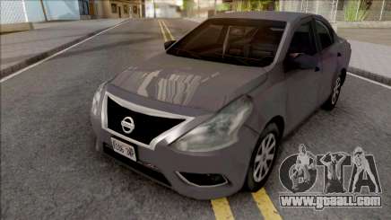 Nissan Almera 2013 SA Style for GTA San Andreas