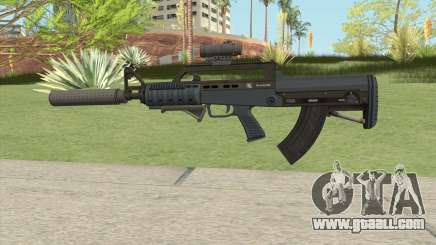 Bullpup Rifle (Three Upgrades V3) Old Gen GTA V for GTA San Andreas