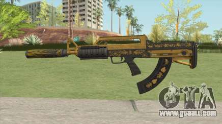 Bullpup Rifle (Suppressor V2) Main Tint GTA V for GTA San Andreas