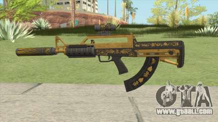 Bullpup Rifle (Two Upgrades V12) Main Tint GTA V for GTA San Andreas