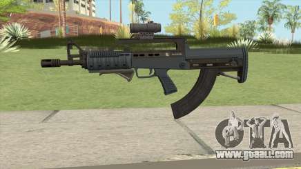 Bullpup Rifle (Three Upgrades V2) Old Gen GTA V for GTA San Andreas