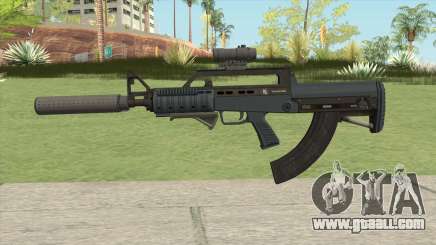 Bullpup Rifle (Three Upgrades V4) Old Gen GTA V for GTA San Andreas
