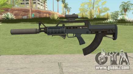 Bullpup Rifle (Three Upgrades V4) Old Gen GTA V for GTA San Andreas