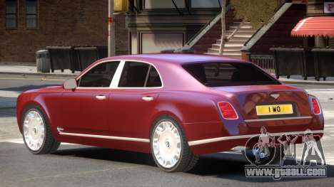 Bentley Mulsanne V1.0 for GTA 4