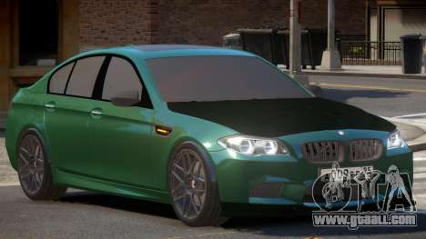 BMW M5 F10 Tuned V1.0 for GTA 4