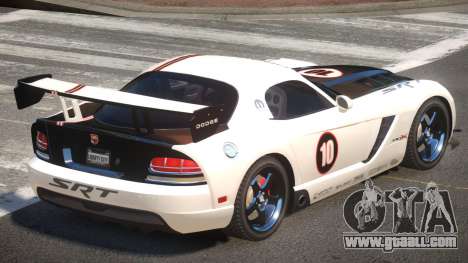 Dodge Viper SRT Spec PJ for GTA 4