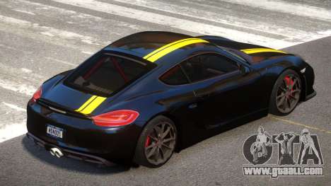 Porsche Cayman GT4 Black Edition for GTA 4