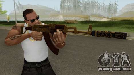 Assault Rifle GTA V (Two Attachments V8) for GTA San Andreas