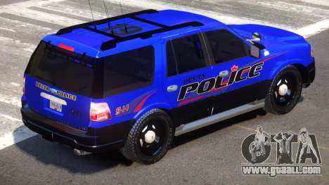 Ford Expedition Police V1.2 for GTA 4