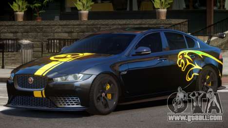 Jaguar XE Sport PJ2 for GTA 4