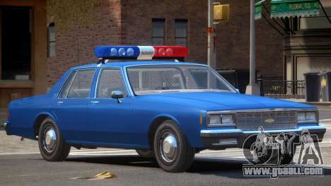 1985 Impala Police V1.0 for GTA 4