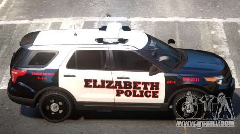 Ford Explorer Police V.0 for GTA 4