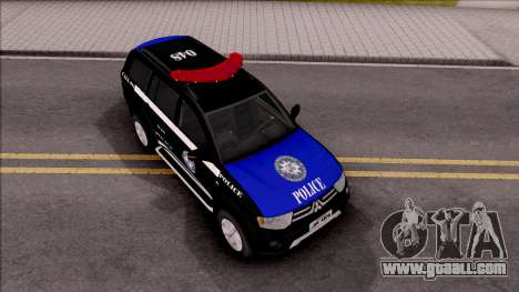 Mitsubishi Pajero Sport SAPD for GTA San Andreas