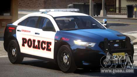 Ford Taurus Police V1.0 for GTA 4
