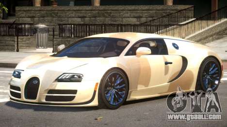 Bugatti Veyron 16.4 GT PJ1 for GTA 4