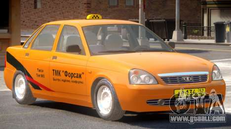 Lada Priora Taxi V1.0 for GTA 4
