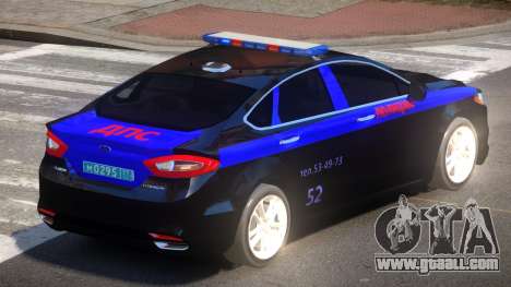 Ford Mondeo Police V1.0 for GTA 4