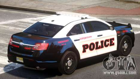 Ford Taurus Police V1.0 for GTA 4