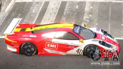 McLaren F1 GTR Le Mans Edition PJ2 for GTA 4