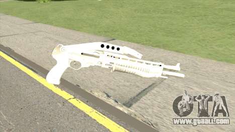 Combat Shotgun (White) for GTA San Andreas