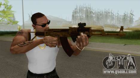 Assault Rifle GTA V (Two Attachments V5) for GTA San Andreas