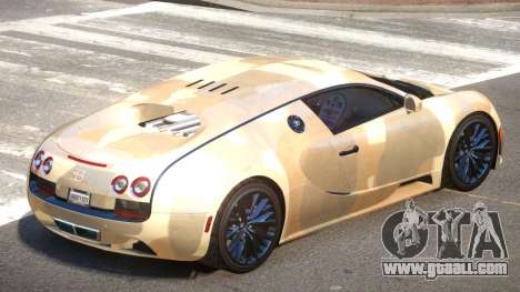 Bugatti Veyron 16.4 GT PJ1 for GTA 4