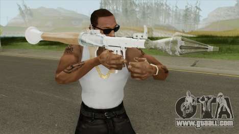 Rocket Launcher (White) for GTA San Andreas