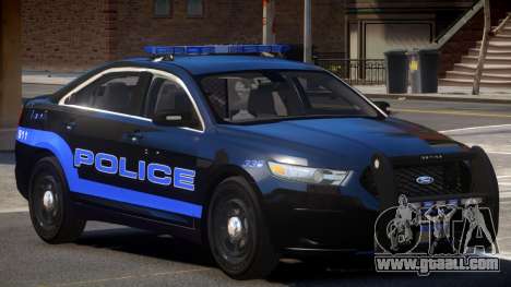 Ford Interceptor Police V1.0 for GTA 4
