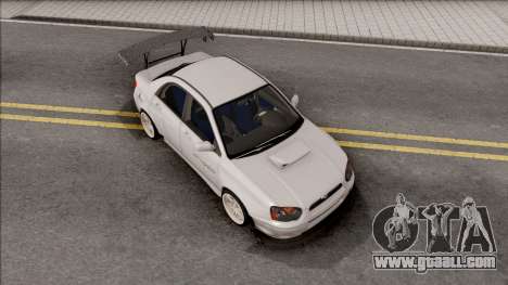 Subaru Impreza WRX STI Battle Aero for GTA San Andreas