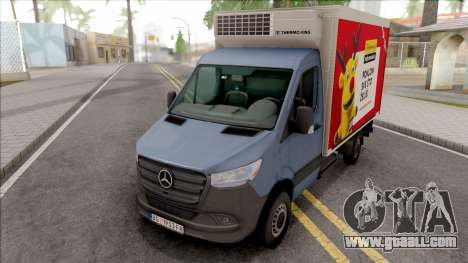 Mercedes-Benz Sprinter 2019 Box Transporter for GTA San Andreas
