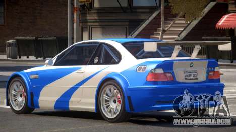 BMW M3 GTR V1.0 for GTA 4