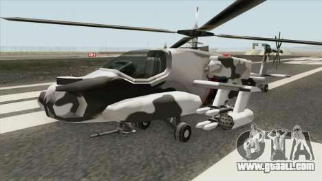 New Hunter Helicopter for GTA San Andreas