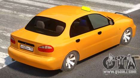 Daewoo Lanos Taxi V1.0 for GTA 4