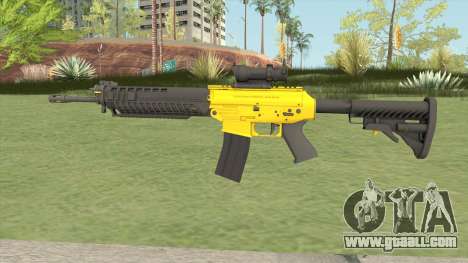 SG-553 Yellow (CS:GO) for GTA San Andreas