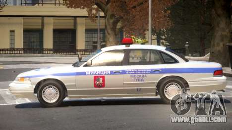 Ford Crown Victoria Police V1.0 for GTA 4