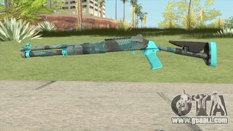 XM1014 Fractal Blue (CS:GO) for GTA San Andreas