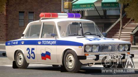 VAZ 2106 Police V1.1 for GTA 4